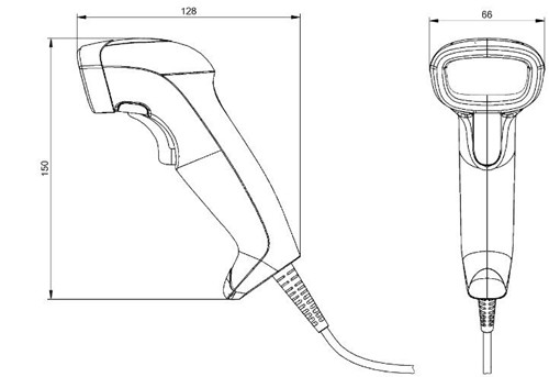 手持式條碼掃描器 BVS HS-QC-SDR-MA-01-01