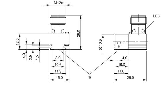 磁場傳感器 BMF 32M-PS-W-2-S4