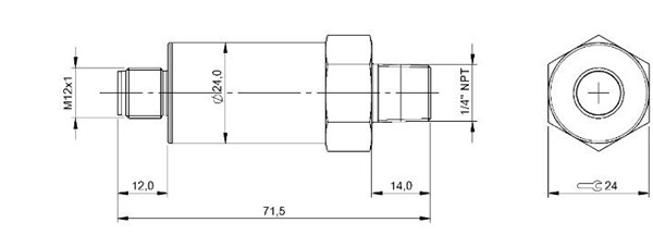 壓力傳感器 BSP B100-FV004-A06A1A-S4