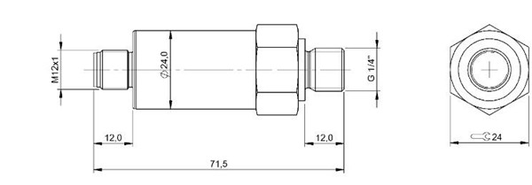 壓力傳感器 BSP B006-DV004-A04A1A-S4