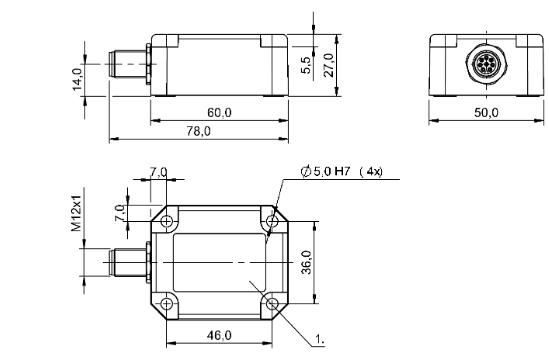 傾角傳感器 BSI R65K0-XB-MXS045-S115