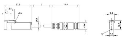磁敏氣缸傳感器 BMF 305K-NS-C-2-S49-00，2 
