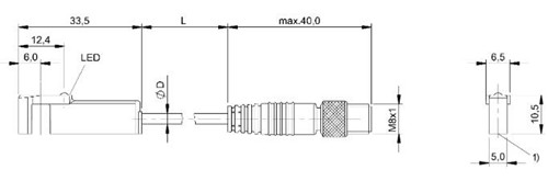 磁敏氣缸傳感器 BMF 305K-PS-C-2-SA2-S49-00，3