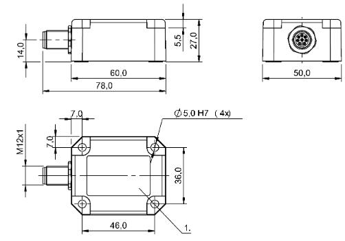 傾角傳感器 BSI R65K0-XB-MXS090-S115