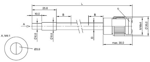 玻璃纖維 BFO 18A-XAC-SMG-30-0，5