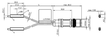 磁敏傳感器 BMF 303K-NS-C-2A-SA95-S4-00，5