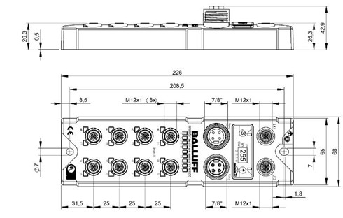 主動分配器 BNI EIP-104-105-R015