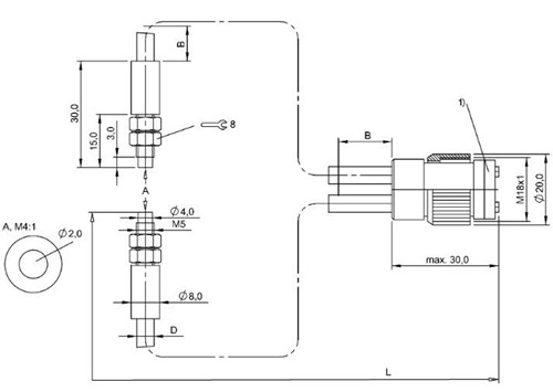 玻璃纖維 BFO 18A-LAA-UZG-20-1