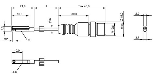 磁敏傳感器 BMF 204K-PS-C-2A-SA2-S4-00，3