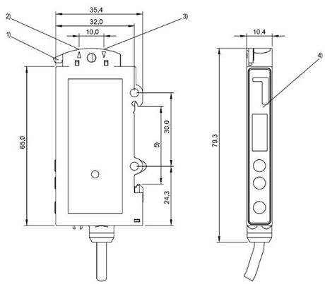 光纖傳感器 BFB 75K-003-N-02