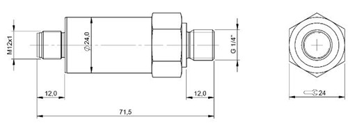 壓力傳感器 BSP B002-DV004-A04A1A-S4