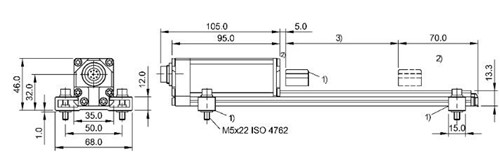 磁致伸縮傳感器 BTL5-A11-M0127-R-S32