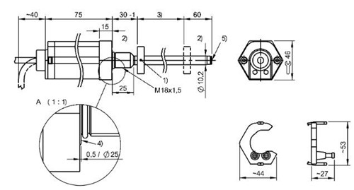磁致伸縮傳感器 BTL5-A11-M1800-B-KA05