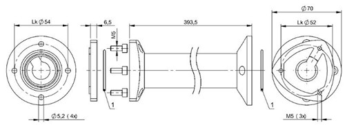 通用型支架 BAM MB-NI-017-400-1