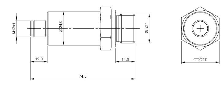 壓力傳感器 BSP B100-HV004-A04A1A-S4