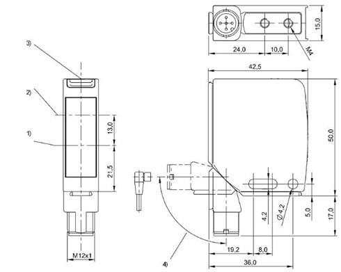 光電距離傳感器 BOD 21M-LA04-S92
