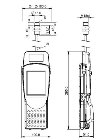 高頻手持設備 BIS M-874-1-008-X-001-3002