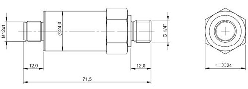 壓力傳感器 BSP B250-DV004-A08A1A-S4-005