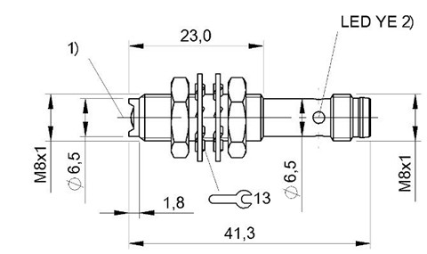光敏傳感器 BOS 08E-NS-KF20-S49