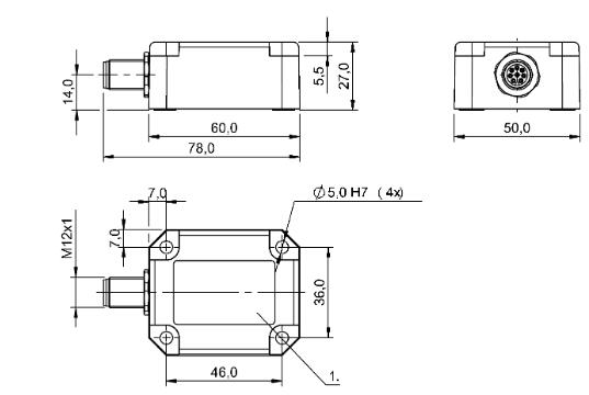 傾角傳感器 BSI R65K0-XB-MXS015-S115