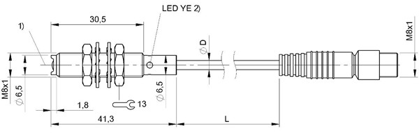 反射光柵 BOS 08E-PO-PR20-00，2-S49