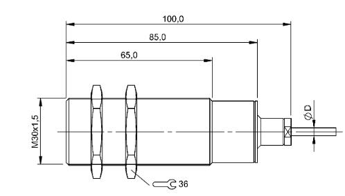 感應式傳感器 BES 515-327-SA22-D-TF-05