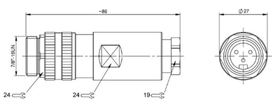自集束插接器 BCC A333-0000-20-000-61X3A5-000
