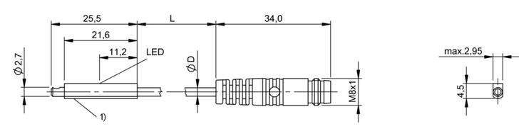 磁敏氣缸傳感器 BMF 303K-PS-C-2-S49-00，2
