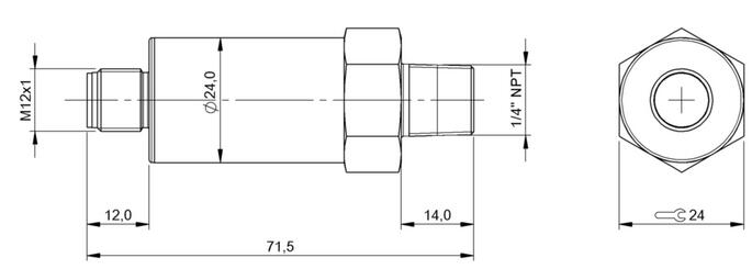 壓力傳感器 BSP B250-FV004-A06A1A-S4