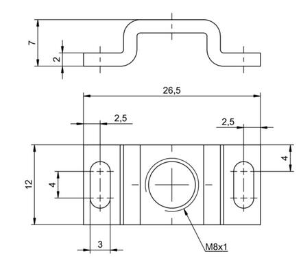 通用型支架 BES 08-HW-1/BES 08-HW-4/BES 08-HW-5