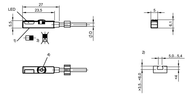 磁敏氣缸傳感器 BMF 235K-PS-C-2A-PU-05