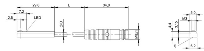 磁敏氣缸傳感器 BMF 307K-NS-C-2-S49-00，2