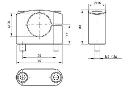 固定箍 BAM MC-XA-027-D20，0-1