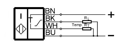 感應式距離傳感器 BAW M12ME-UAD50B-BP01