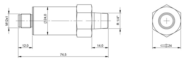 壓力傳感器 BSP B400-KV004-A04A1A-S4