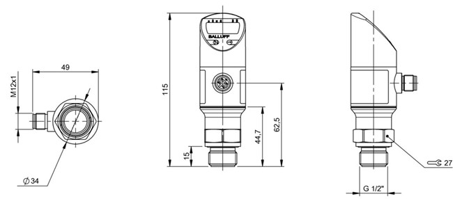 壓力傳感器 BSP B010-IV003-A01A0B-S4