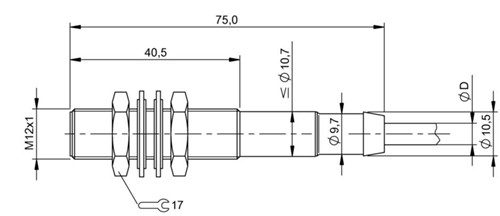 感應式傳感器 BES 516-325-SA19-05