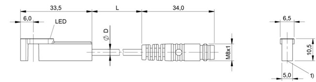 磁敏氣缸傳感器 BMF 305K-PO-C-2-S49-00，2