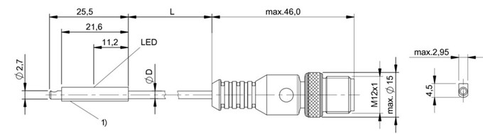 磁敏傳感器 BMF 303K-PS-C-2A-S4-00，5