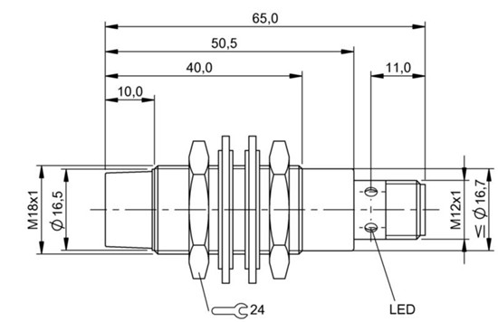 感應式傳感器 BES 516-360-S4-CW