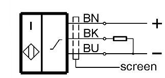 感應式距離傳感器 BAW M12MG2-UAC20B-BV05-001