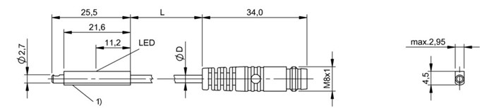 磁敏傳感器 BMF 303K-PS-C-2A-S49-00，3
