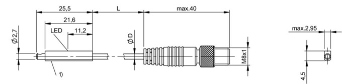 磁敏傳感器 BMF 303K-PS-C-2A-SA7-S49-00，3