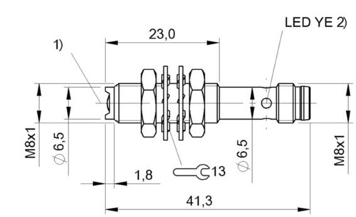 單向光柵 BOS 08E-PO-KE20-S49