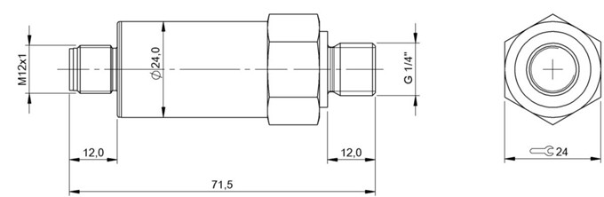 壓力傳感器 BSP B020-DV004-A04A1A-S4