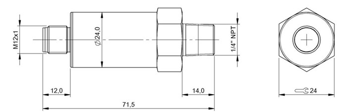 壓力傳感器 BSP B020-FV004-A04A1A-S4