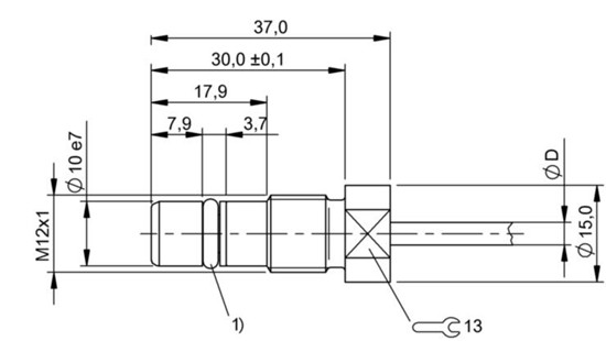 感應式傳感器 BES 516-300-S205-D-PU-05