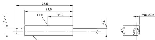 磁敏氣缸傳感器 BMF 303K-PO-C-2A-PU-03