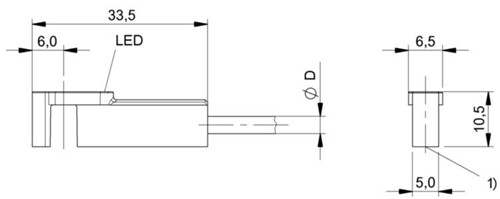 磁敏傳感器 BMF 305K-R-US-L-3-05