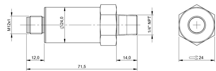 壓力傳感器 BSP B020-FV004-A06A1A-S4